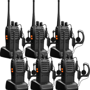 Baofeng BF-888S Two-Way Walkie Talkie Radios 16 Channel (6 Pieces)