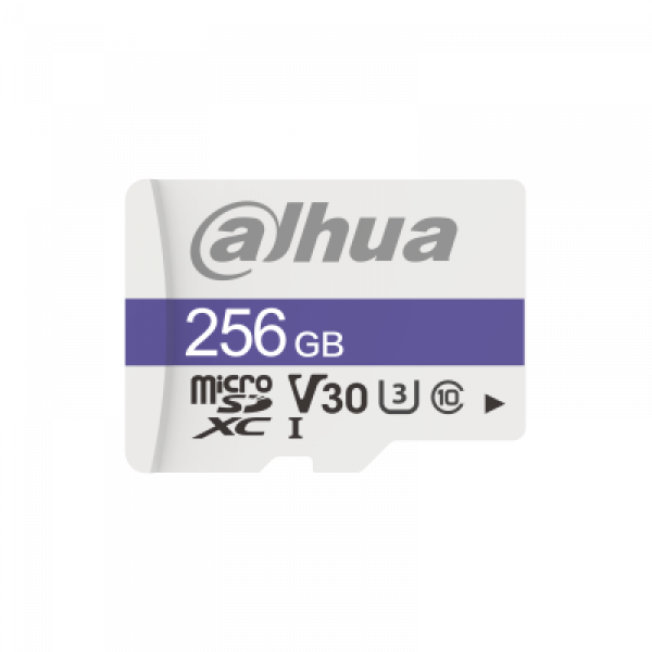Dahua 256GB Class C10 U3 V30 MicroSD Card (DHI-TF-C100256GB)