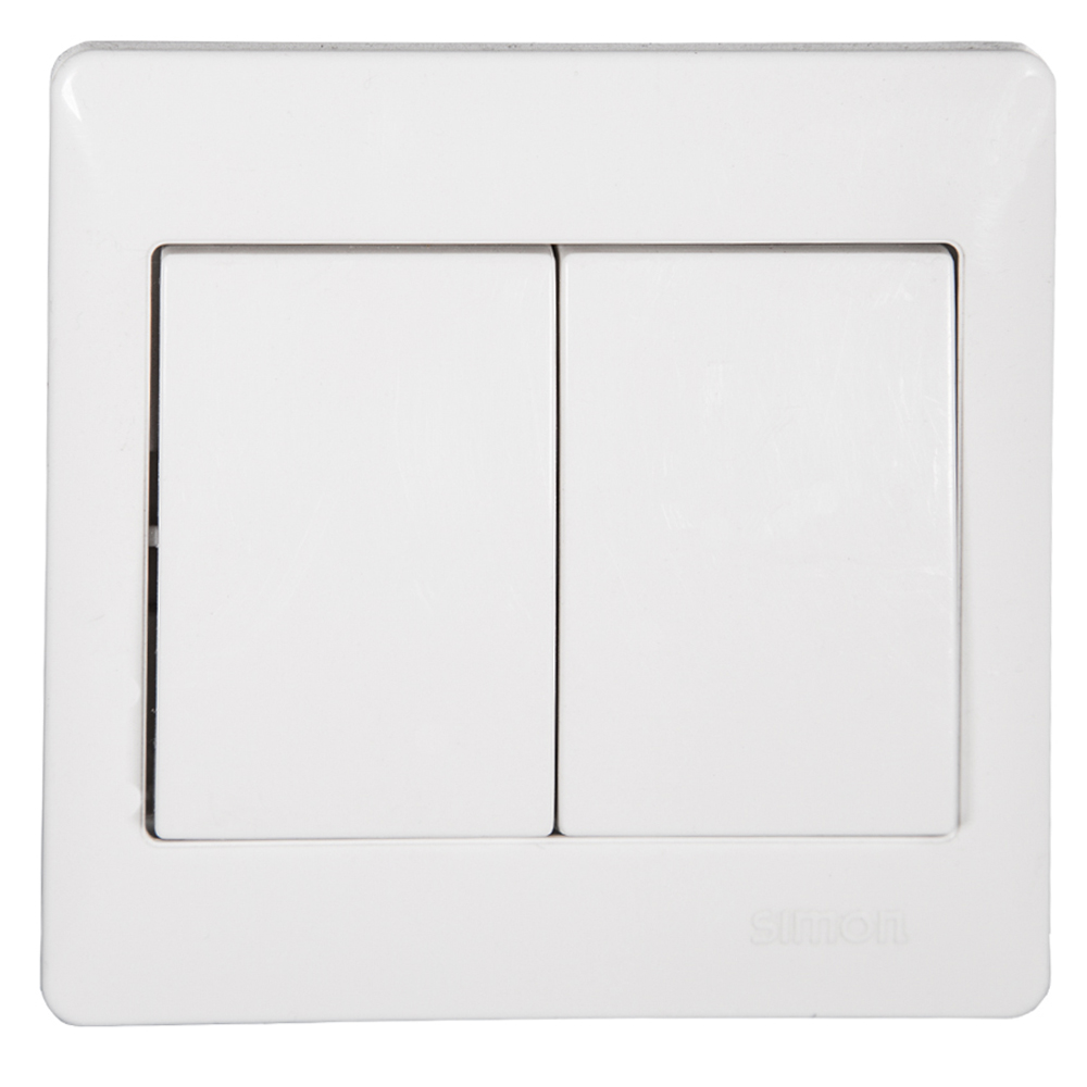 Elite Elegance 2 Gang 2 Way Switch (W303)