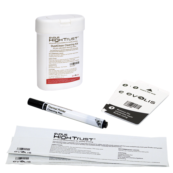 Evolis ACL002 Advanced Cleaning Kit for Card Printers (ACL002)