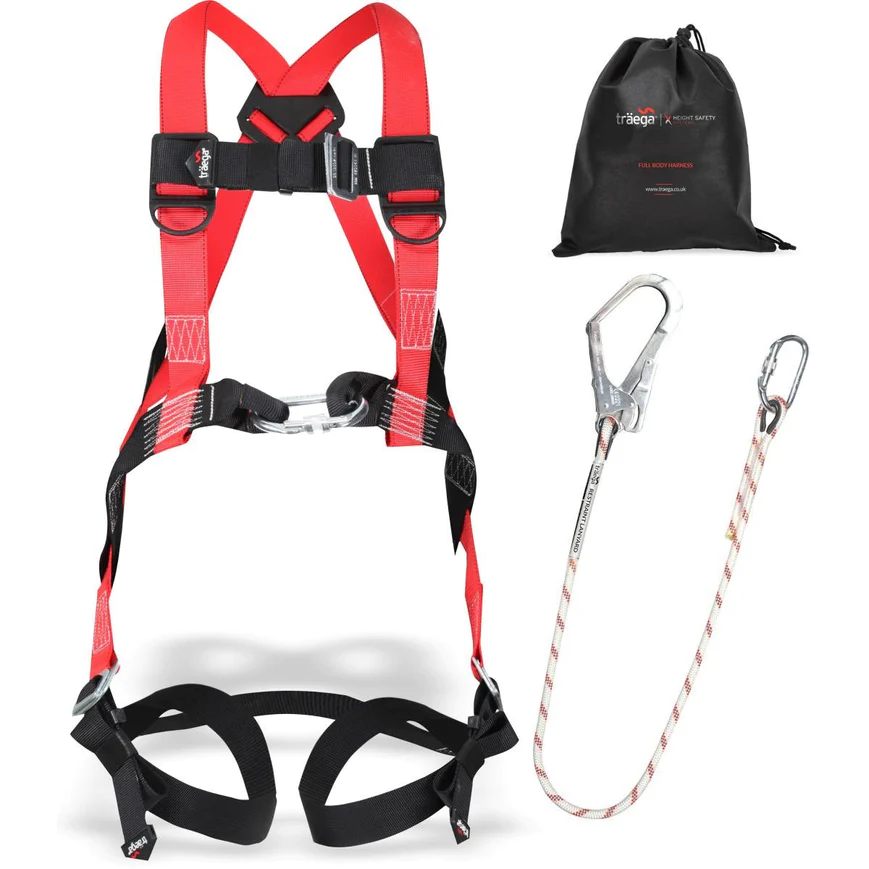 Full Body Harness Kit – Red
