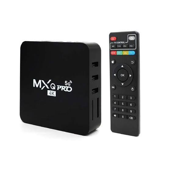 MXQ Pro 4K 5G Android TV Box - 32GB RAM + 256GB Storage