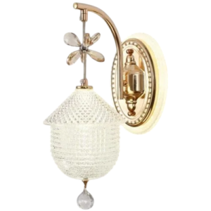 Neelux Geometric Glass Chandelier Wall Lights