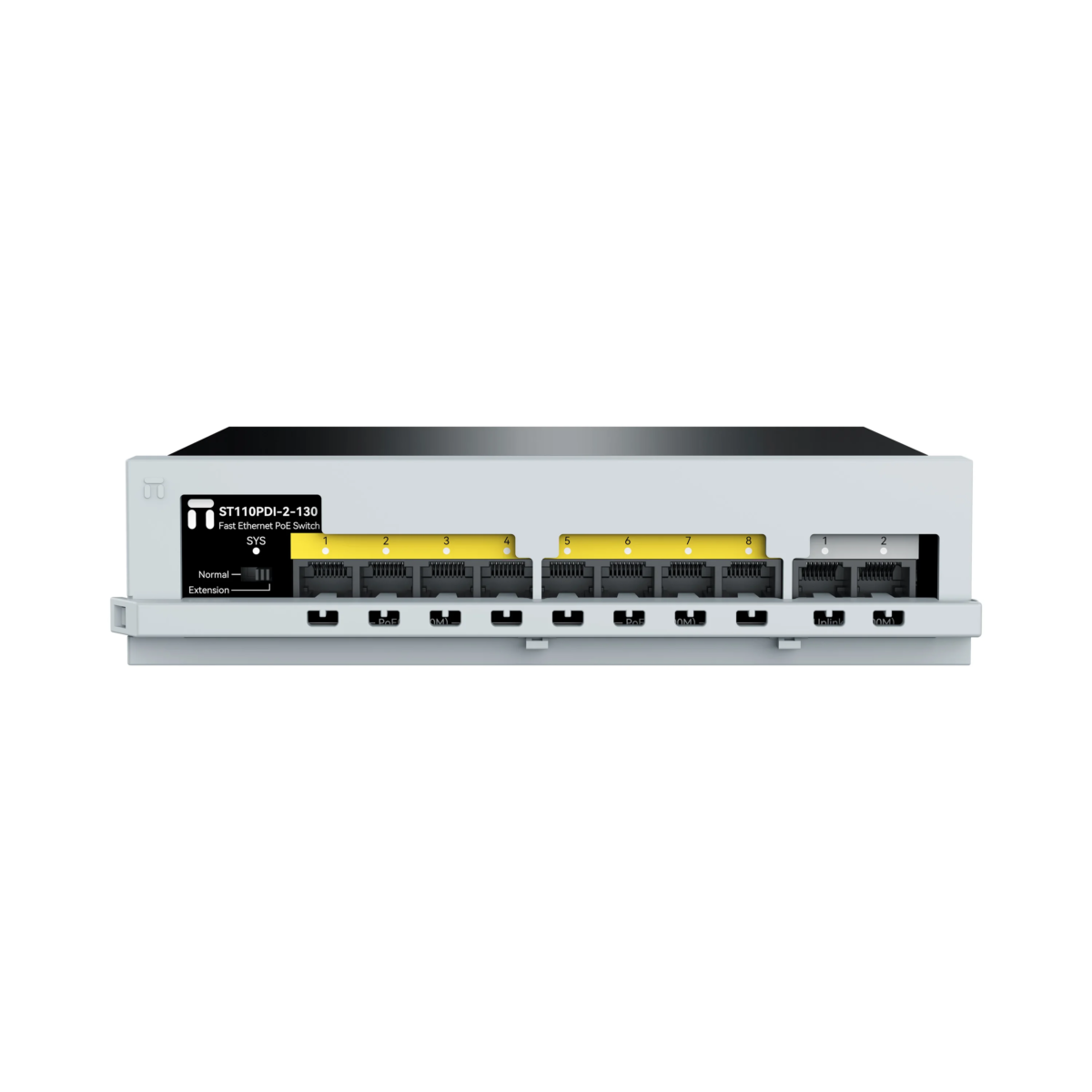 Netis Fast Ethernet 8 PoE Ports + 2 Uplink Ports Switch (ST110PDI-2-130)