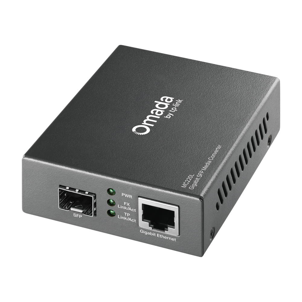 Omada Gigabit SFP Media Converter (MC220L)