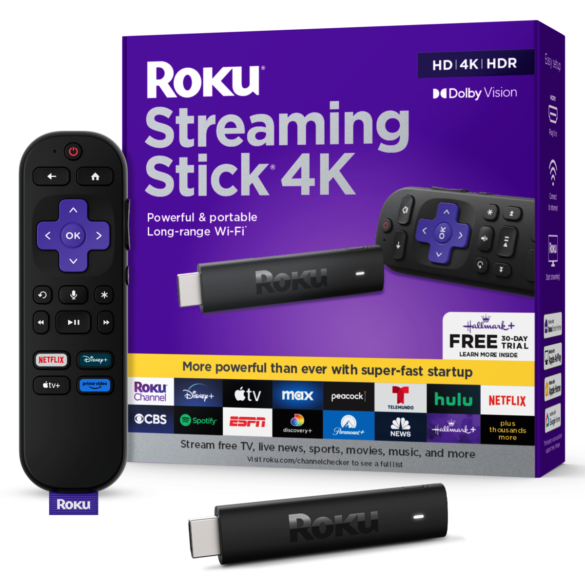 Roku Streaming Stick 4K (3820R2)