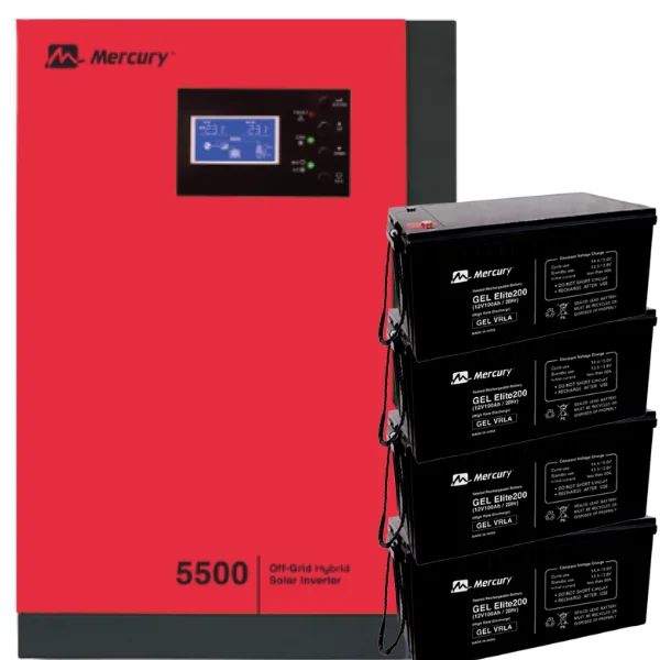 Mercury Solar Hybrid Inverter 48V/5500Va