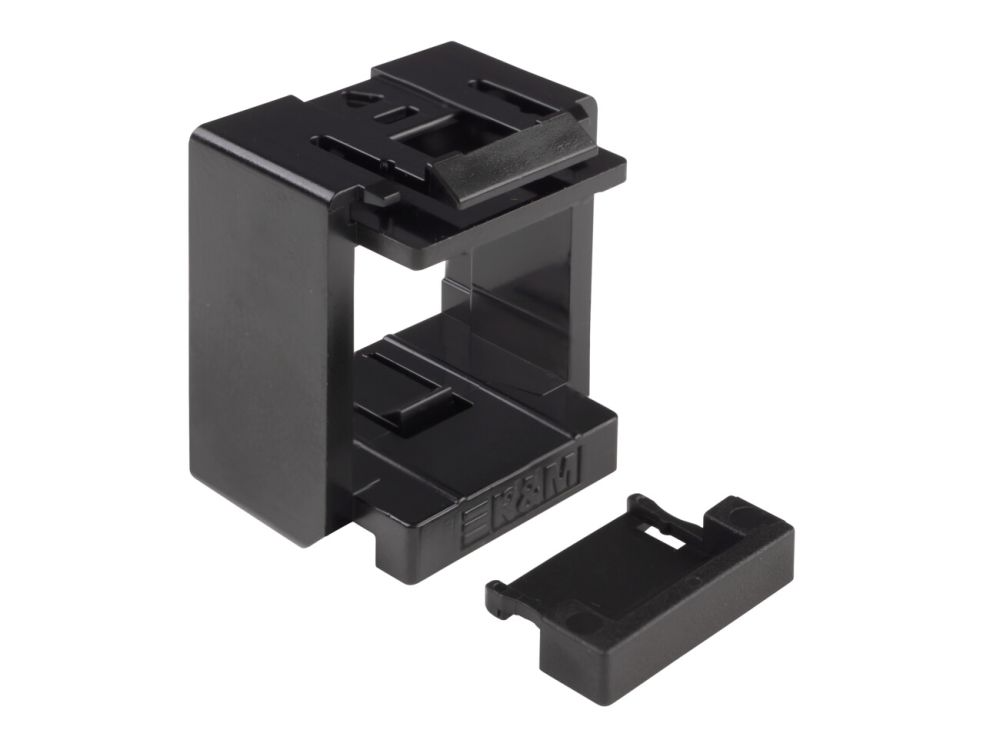 R & M Adapter RJ45/u-C6A EL/ISO-sn-bk-24 (R513488)