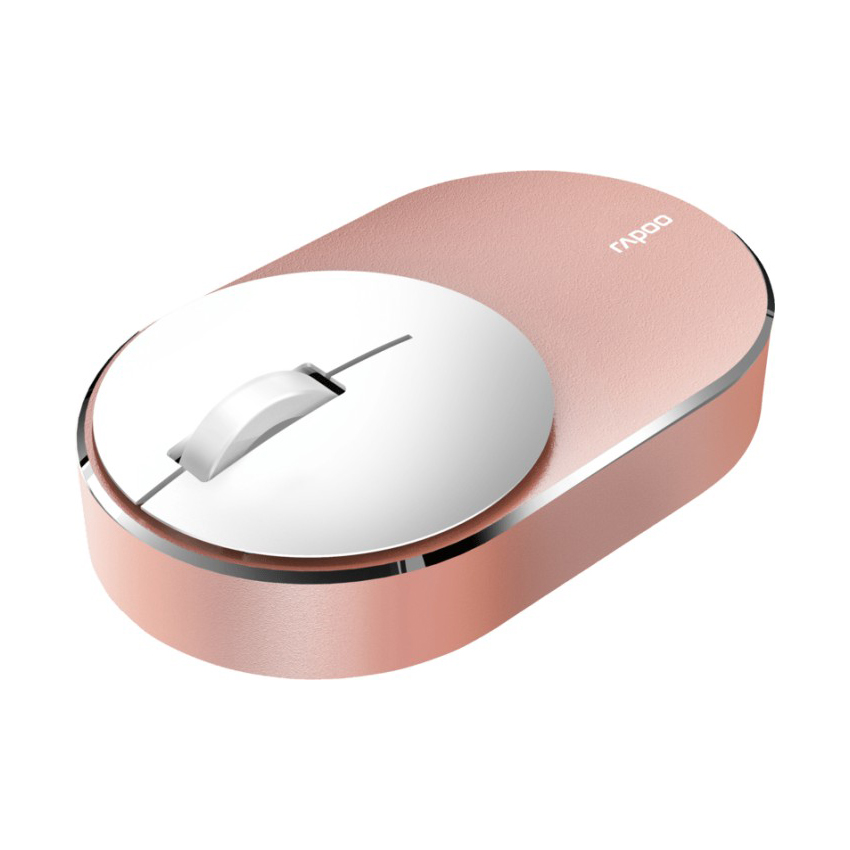 Rapoo Multi-Mode Silent Wireless Mouse M600 Silent – Rose Gold (M600 Silent)