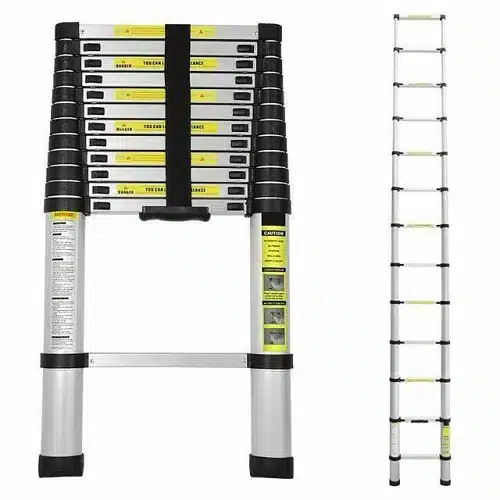 3.8M Aluminium Telescopic Ladder