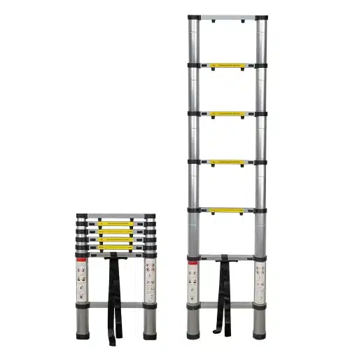 4.1M Telescopic Aluminium Ladder