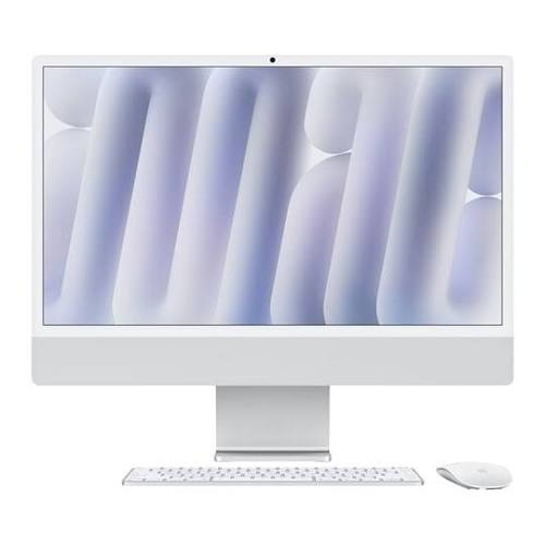 Apple iMac 24-inch M4 - 10-Core CPU, 10-Core GPU, 16GB RAM, 512GB SSD – Silver (MWUV3B/A)