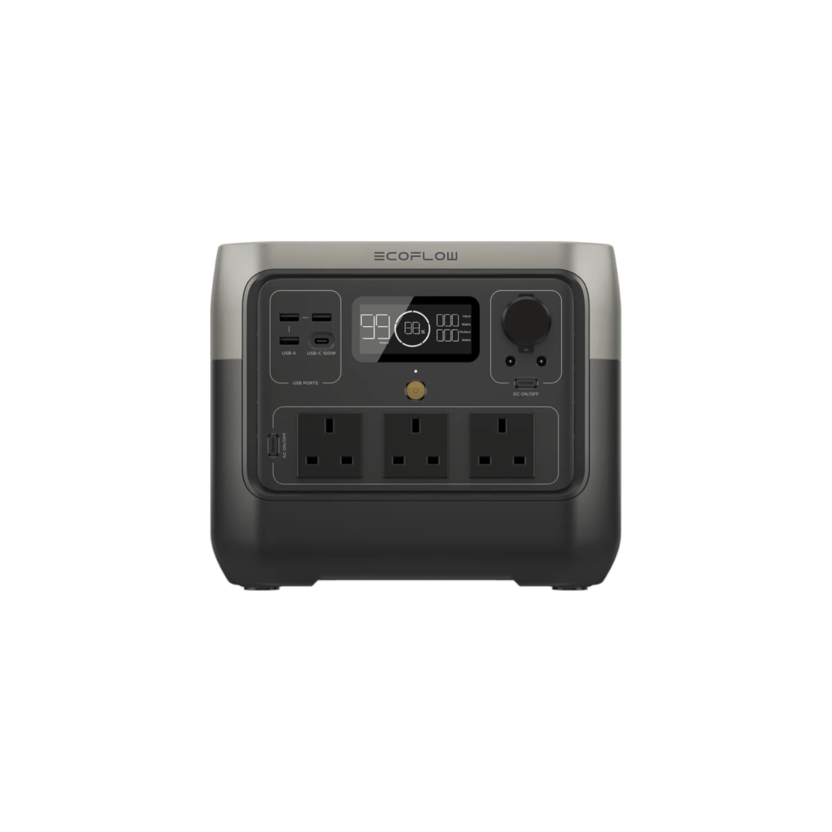 EcoFlow RIVER 2 Pro Portable Power Station (ZMR620-B-UK)
