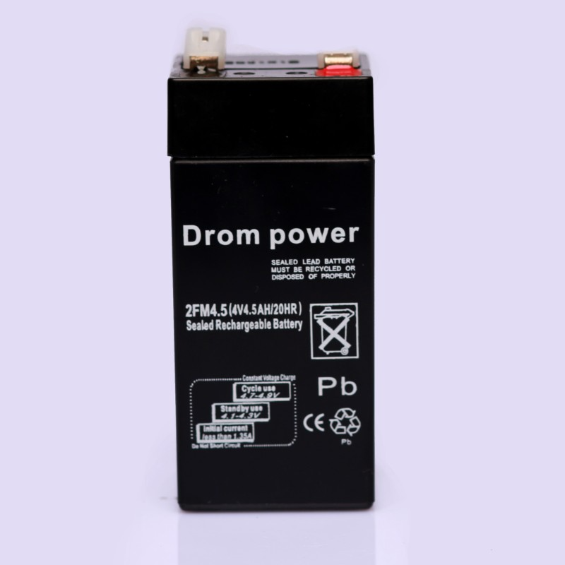 DROMPOWER 4V 4.5Ah Deep Cycle Solar Battery