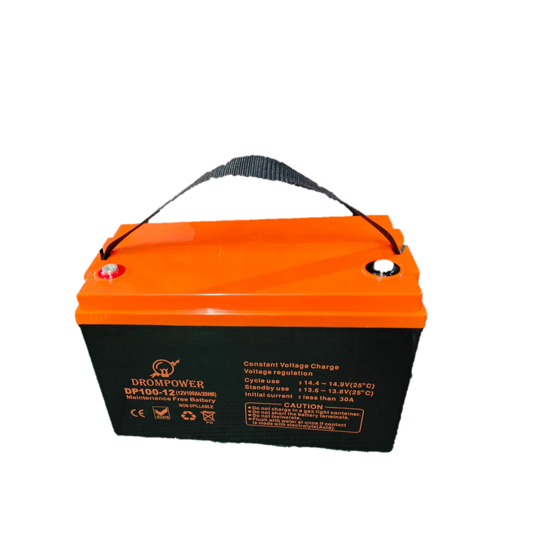 Drom Power 12V 100Ah Deep Cycle Solar Battery