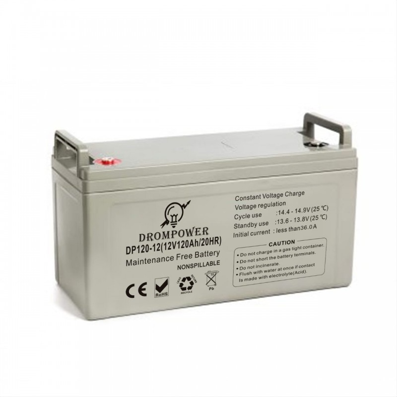 Drom Power 12V 120Ah Deep Cycle Solar Battery