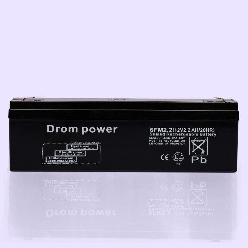 Drom Power 12V 2.2AH Lead Acid Battery