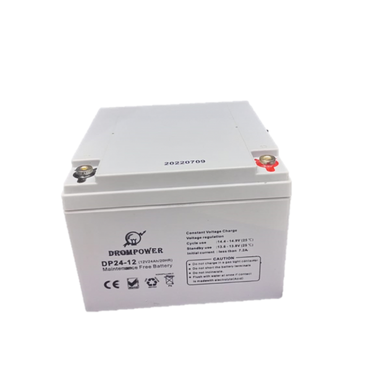 Drom Power 12V 24Ah Deep Cycle Maintenance-Free Battery