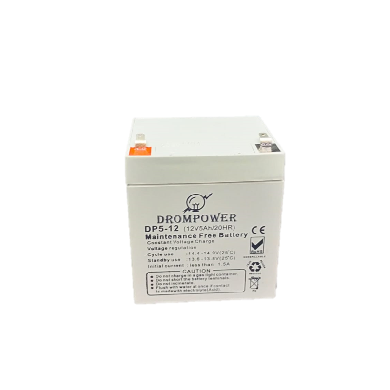 Drom Power 12V 5AH Lead Acid Battery