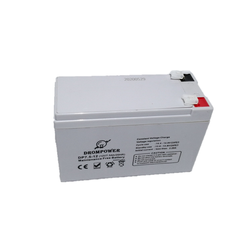 Drom Power 12V 7.5Ah Deep Cycle Solar Battery