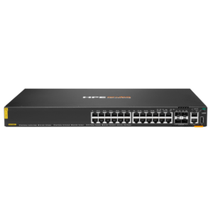 HPE Aruba Networking CX 6200F 24G Class 4 PoE 4SFP+ 370W Switch (JL725B)
