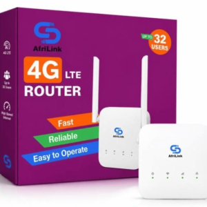AfriLink Universal Rechargeable 4G LTE Wi-Fi Router with 4000mAh Battery