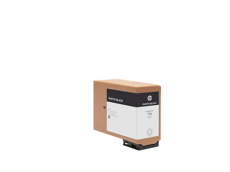 HP 775 Photo Black 500ml DesignJet Z6 Pro Ink Cartridge (1XB21A)