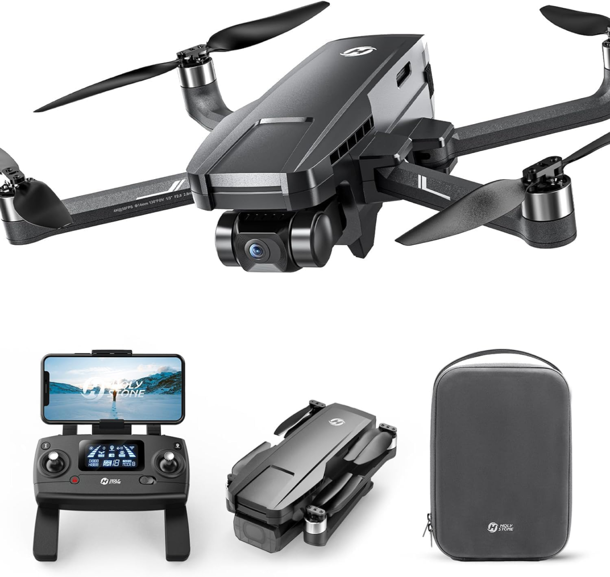 Holy Stone HS720G 4K GPS Drone with 2-Axis Gimbal & EIS Camera