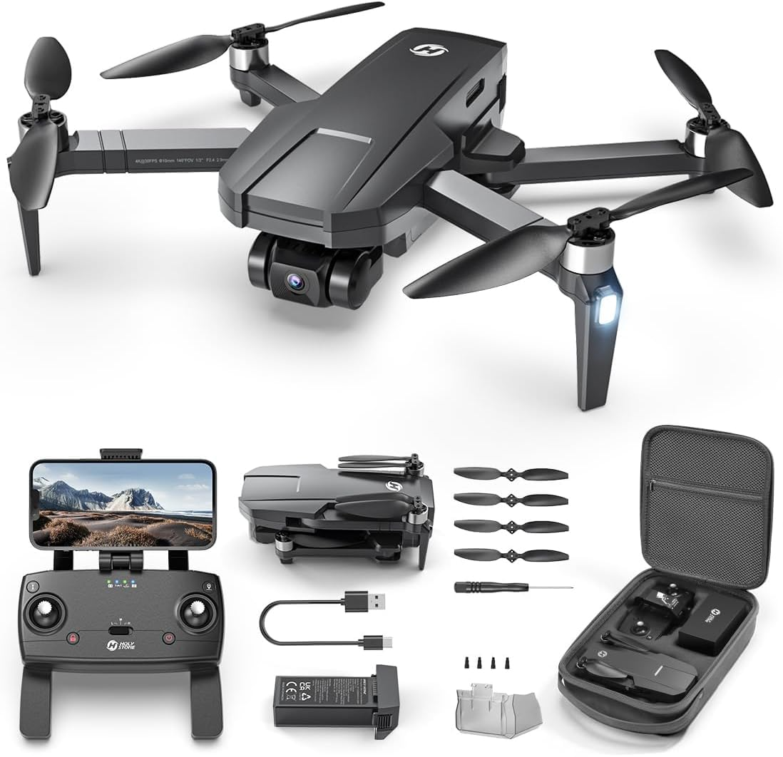 Holy Stone HS720R 3-Axis Gimbal GPS Drone with 4K Camera – 3KM