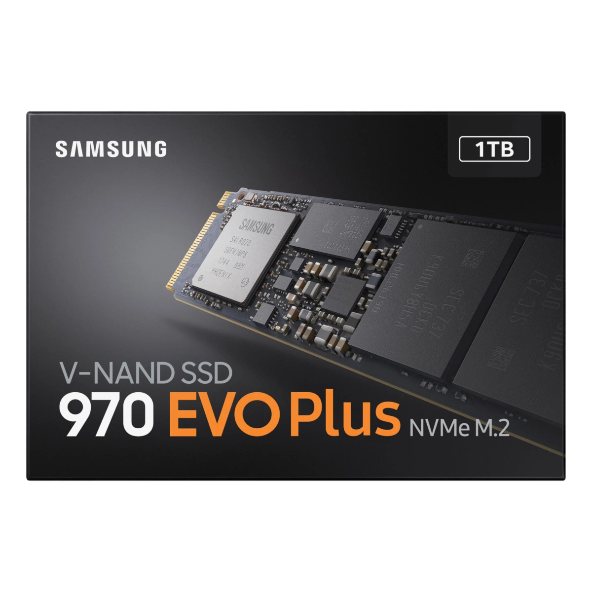 Samsung 970 EVO Plus 1TB M.2 NVMe Internal SSD – MZ-V7S1T0BAM