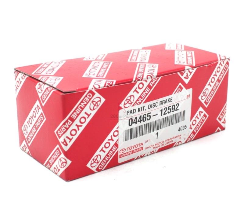 Toyota OEM Genuine Front Disc Brake Pad Kit – 04465-12592