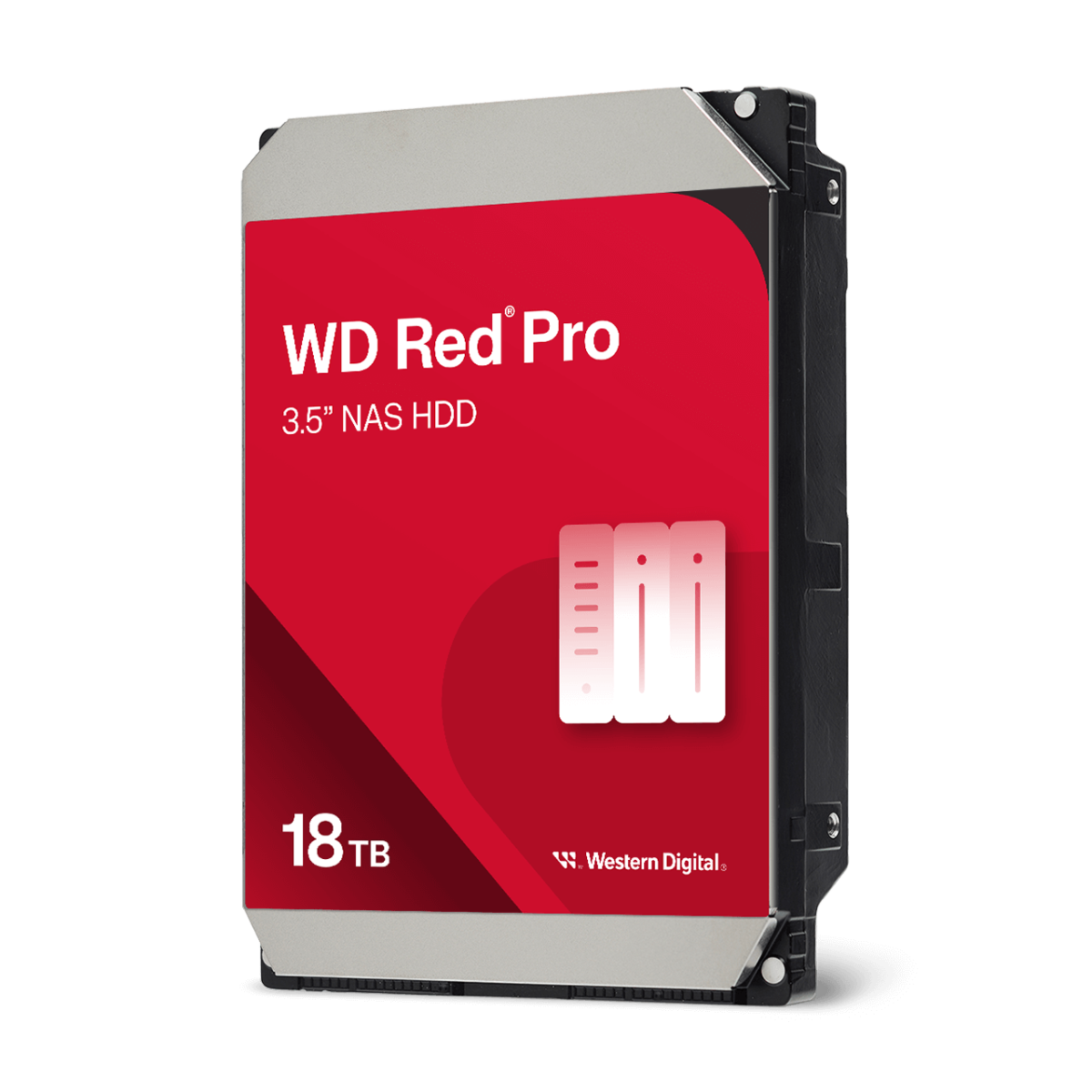 WD Red Pro 18TB NAS Internal Hard Drive – 7200 RPM, CMR, 512MB Cache (WD181KFGX)